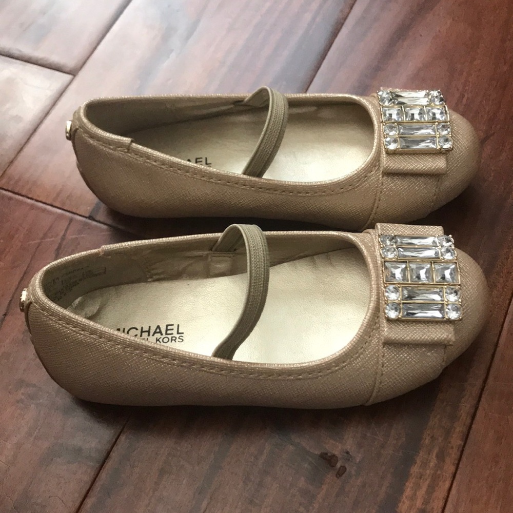 Michael Kors Girls Ballet Flats